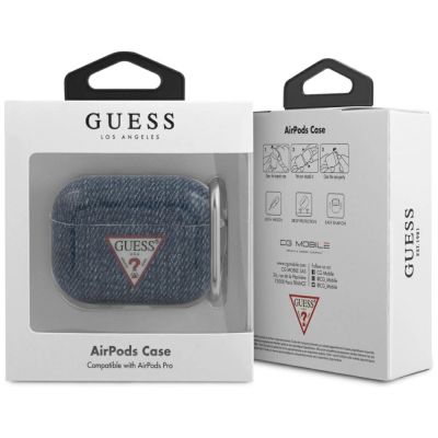 2. Etui Guess Jeans Collection na AirPods Pro - granatowe