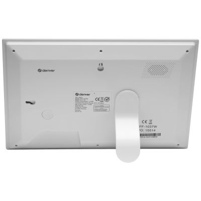 6. Denver PFF-1037W cyfrowa ramka na zdjęcia Biały 25,6 cm (10.1") Ekran dotykowy Wi-Fi