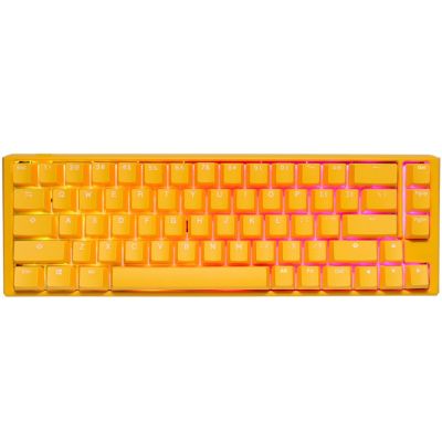 Ducky One 3 SF Yellow klawiatura Gaming USB Niemiecki Żółty