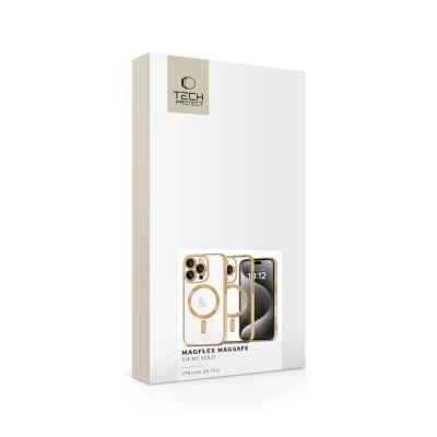 2. Etui Tech-Protect MagFlex MagSafe na iPhone 16 Pro - złote