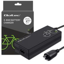Ładowarka do roweru elektrycznego Qoltec 52613 36V 42V 2A wtyczka Bosch 3Pin + kabel zasilający