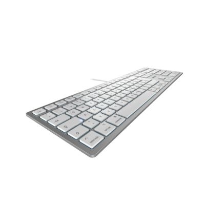 2. CHERRY KC 6000C FOR MAC klawiatura Uniwersalne USB QWERTZ Niemiecki Srebrny