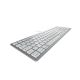 2. CHERRY KC 6000C FOR MAC klawiatura Uniwersalne USB QWERTZ Niemiecki Srebrny