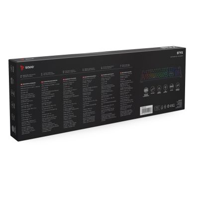 7. SAVIO KLAWIATURA MECHANICZNA STYX OUTEMU RED HOT SWAP RGB