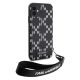 4. Etui Karl Lagerfeld Monogram Losange Saffiano na iPhone 11 / Xr - czarne