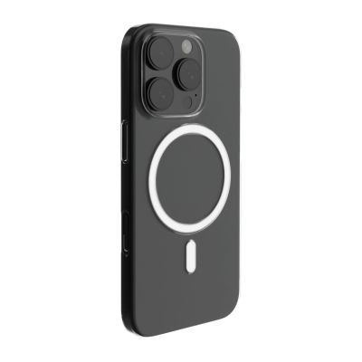 4. Etui silikonowe Puro 03 Mag MagSafe do iPhone 16 Pro - przezroczyste