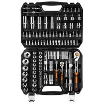 Klucze nasadowe 1/4", 1/2", zestaw 110 szt.