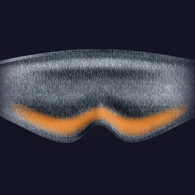 3. Maska do spania Wozinsky MSS-10 eyeshade - czarna