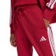 4. Spodnie męskie adidas Essential 3-Stripes French Terry bordowe KR2702