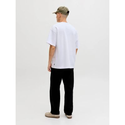 6. Jack&Jones koszulka t-shirt JJEBARRON TEE SS O-NECK NOOS 12298906 WHITE