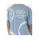 5. Koszulka chłopięca RIP CURL Pacific Rinse Fin Tee-Boy niebieska