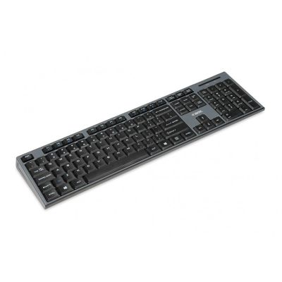 3. Zestaw klawiatura + mysz IBOX DESKTOP PRO KIT IKMS606W (USB 2.0; (US); kolor czarny; optyczna; 1200 DPI)
