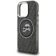 6. Etui Karl Lagerfeld IML Glitter Karl & Choupette Heads Logo MagSafe na iPhone 16 Pro - czarne