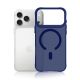 3. Etui 3mk Smoke MagCase na iPhone 17 Pro - niebieskie-półprzezroczyste
