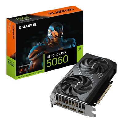 9. Karta graficzna Gigabyte GeForce RTX 5060 WINDFORCE MAX OC 8GB