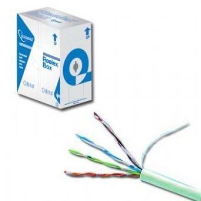 10. Kabel UTP GEMBIRD UPC-5004E-SOL (UTP; 305m; kat. 5e; kolor szary)