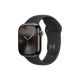 Apple Watch Series 10 GPS + Cellular 42mm Slate Titanium Case with Black Sport Band - S/M