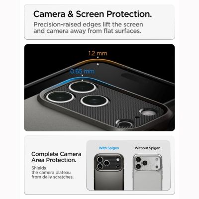 14. Etui Spigen Tough Armor na iPhone 18 Pro Max / 17 Pro Max - czarne