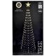 6. CHOINKA DEKORACYJNA 370LED SUPER CIEPŁY BIAŁY 210CM BLACK