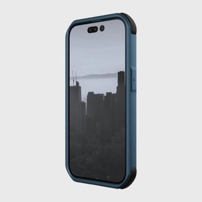 3. Raptic X-Doria Fort Case etui iPhone 14 Pro z MagSafe pancerny pokrowiec niebieski