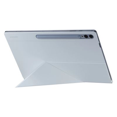 8. Etui z klapką i podstawką do Samsung Galaxy Tab S9 Ultra Smart Book Cover - białe