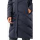 8. Kurtka zimowa damska Jack Wolfskin MARIENPLATZ COAT W night blue Down Insulated granatowa  (1206971_1010)
