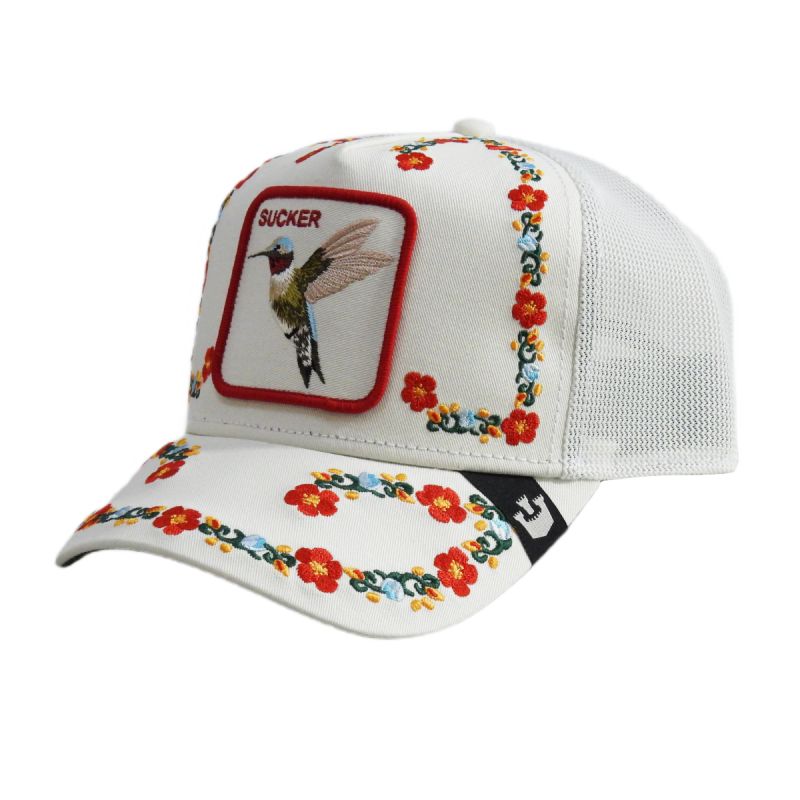 Czapka z daszkiem Goorin Bros. Necessary Nectar Sucker Trucker - 101-1921-WHI