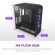 20. NZXT OBUDOWA H9 FLOW RGB+ MIDI TOWER Z OKNEM CZARNA