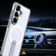 6. Etui Hybrid Armor X na Samsung Galaxy S26 Plus z podstawką kompatybilne z MagSafe - przezroczyste