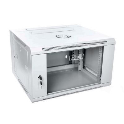 7. Digitus DN-WD19 06U/550 stojak 6U Szafa wisząca Jasny Szary