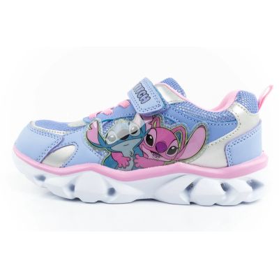 11. Leomil Stitch buty sportowe dziecięce sneakersy lekkie na rzep LED