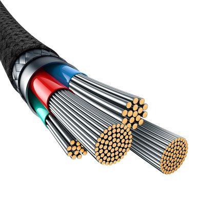 6. Kabel Baseus Unbreakable USB-USB C 100m 1m (czarny)