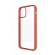 4. Etui PanzerGlass ClearCase na iPhone 12 Pro Max - przezroczysto-czerwone