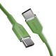 4. Kabel Puro ICON USB-C - USB-C 1,5m - zielony