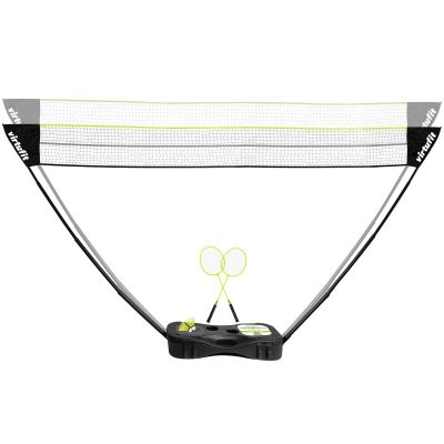 16. VIRTUFIT ZESTAW 2-W-1 PRZENOŚNY ZESTAW DO BADMINTONA I TENISA - W ZESTAWIE WALIZKA I RAKIETKI