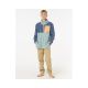 4. Bluza RIP CURL Raw Energy Block Fleece - Boy niebieski