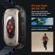 25. Etui Spigen Thin Fit 360 na Apple Watch Ultra (49 mm) - czarne