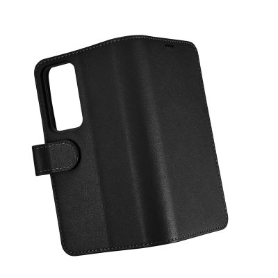 10. iCarer Wallet Case etui do Samsung Galaxy S23+ skórzany pokrowiec portfel czarne