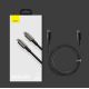 18. Kabel Baseus CATWJ-A01 USB-C - USB-C PD QC 100W 5A 480Mb/s 2m - czarny