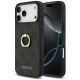 Etui Guess 4G Ring Stand na iPhone 17 Pro Max - czarne