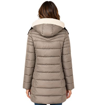 3. Parka damska Geographical Norway CARENNE TAUPE DB LADY 0116 (WZ5514F/GN-TAUPE)