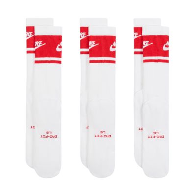7. Skarpety Nike Everyday Elevated Crew 3 pary biało-czerwone IM7949 900