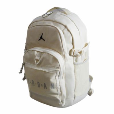 2. Plecak sportowy Air Jordan Jam Blacktop Backpack 25L Pale Ivory - LM9047-W5T