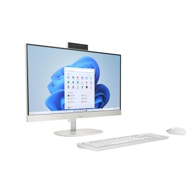 22. HP AiO 24-cr0312nw Ryzen 5 7520 23.8" FHD IPS 250nits AG 16GB DDR5 SSD512 Radeon 610M Cam720p kB+Mouse Win11 Shell White 2Y