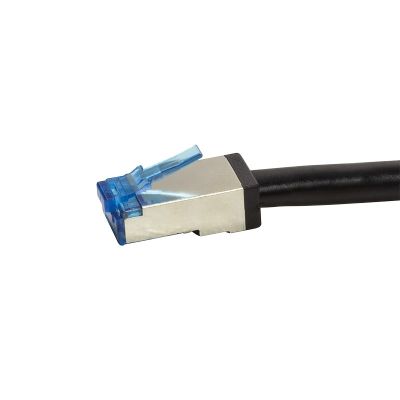 3. Logilink Outdoor PE Patchkabel CAT.6A S/FTP, schwarz, 50,0m