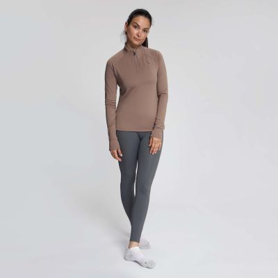 2. Rogelli bluza do biegania ESSENTIAL mokka 2XL