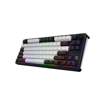 3. HATOR Skyfall 80 MAG ULTIMA 8K wireless klawiatura Gaming USB + RF Wireless + Bluetooth QWERTY US English Czarny, Biały