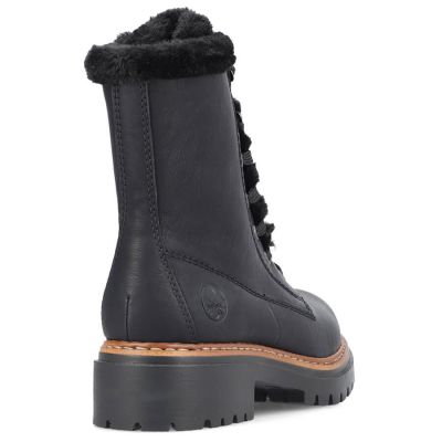 10. Buty z futerkiem Rieker W 72625-00 RKR714