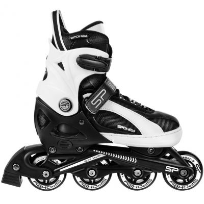 3. Łyżworolki Spokey Ori Bk/Wh Jr 926986-926987-926988