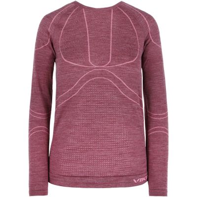 Bielizna damska VIKING Lana Pro Longsleeve Merino roz. S różowa